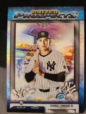 GEORGE LOMBARD JR 2025 Bowman Draft MLB Prized Prospects Mojo  #PP3 NY. Yankees