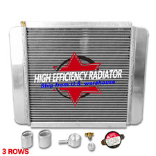 26 X 16 Overall 204115b Universal-aluminum Performance Custom Radiator Kit New