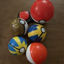 Pokemon Poke Ball Lot Cosplay Quick GSAsh Costume Jazwares Launcher Collection