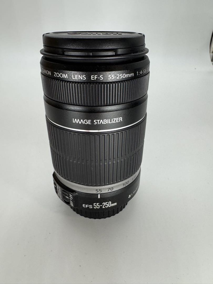 Canon EFS 55-250mm F4-5.6 Telephoto Zoom Lens in Excellent Used Condition