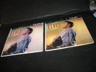 Elvis Presley Volume 1-2 RCA Records EPA-992 EPA-993 45 rpm w/ picture sleeves