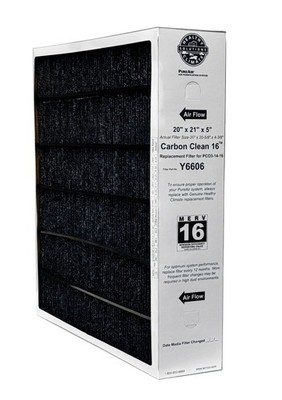 Lennox Y6606- 20'' x 21'' x 5'' Healthy Climate PureAir Carbon Clean Filter MERV 16