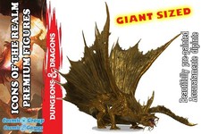78808 D D IOTR Adult Gold Dragon Premium Fig.