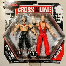 Scott Steiner & Kevin Nash Cross The Line TNA Deluxe Impact Serie1 Jakks Pacific