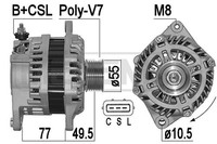 Messmer Lichtmaschine Generator 130A 14V FüR Nissan Murano Ii 3.5 4X4