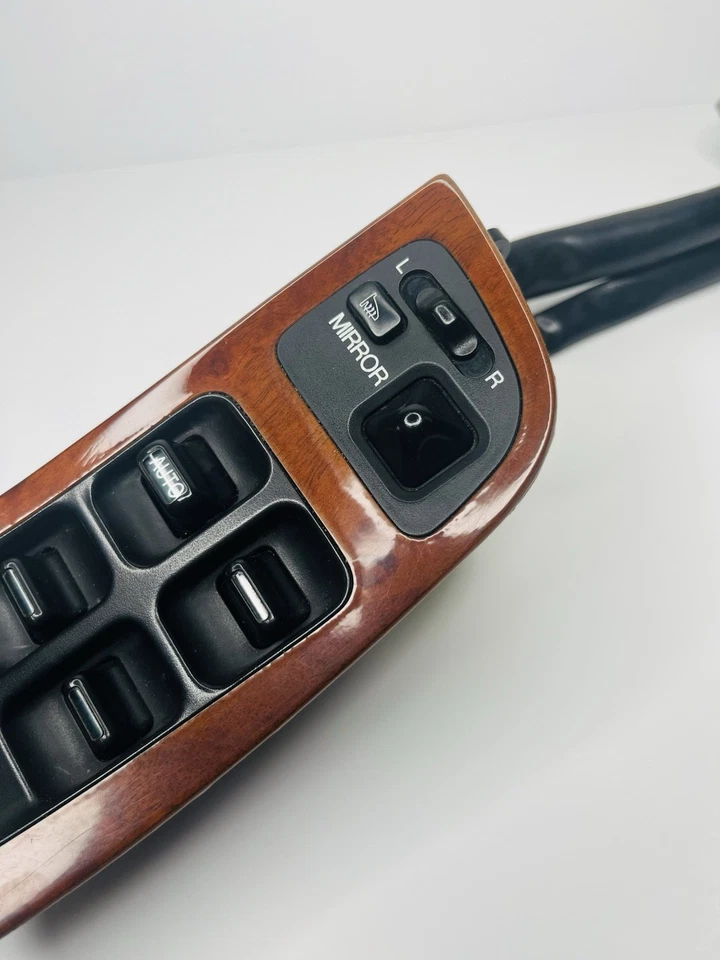 Interruptor de ventana eléctrica maestro izquierdo conductor sedán Acura Legend 1991-1995 fabricante de equipos originales Foto 4 de 4