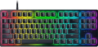 キーボード RazerHuntsmanV3HEMagnetic Tenkeyless8KHz RAZER HUNTSMAN V3 HE MAGNETIC TKL 8KHZ WIRED GAMING KEYBOARD FREE
