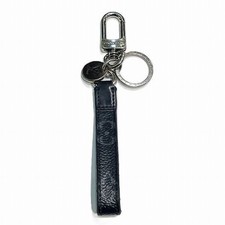 Louis Vuitton M61950 Dragonne Key Chain Monogram Eclipse Porte Cles Authentic