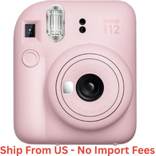 SALE FUJIFILM INSTAX MINI 12 Instant Film Camera, Pink, Lightweight and Compact