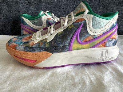 Nike Kyrie's 8 Circle Of Life Light Bone/ Yellow Strike Shoes