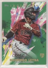 2020 Topps Inception Green Domingo Leyba #58 Rookie RC 02pq