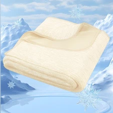 Degrees of Comfort Cooling Blanket - Q-Max 0.4 Double Sided Summer Cold Blan...
