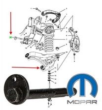 Querlenker Schraube unten vorn Dodge RAM 1500...