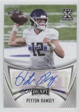 2021 Leaf Draft Auto Peyton Ramsey #BA-PR1 Auto nd3