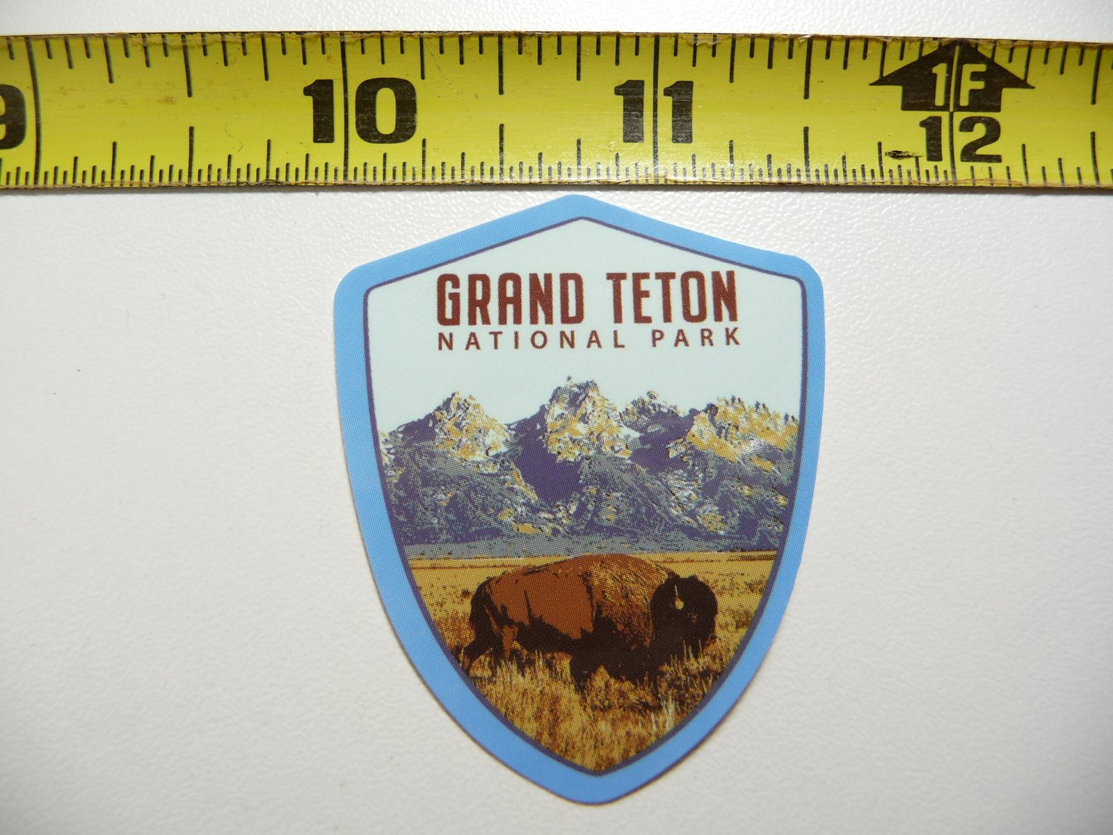 Grand Teton National Park Glossy NPS Vacation Decal Sticker