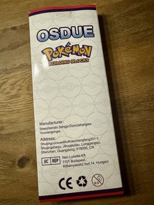 Pokémon Micro Particle Building Blocks 510 Teile
