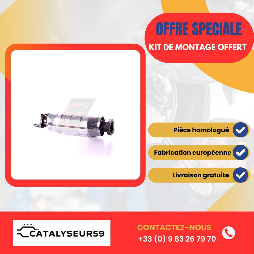 Catalyseur MITSUBISHI COLT 1.3i pour reussir le controle technique
