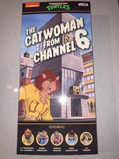 NECA TMNT Catwoman From Channel 6 Newsroom 4 Pack Teenage Mutant Ninja Turtles