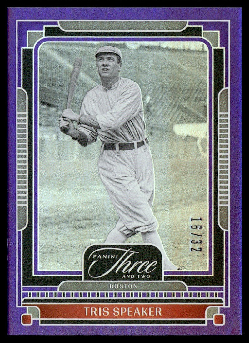 2025 Panini Three and Two Full Count Tris Speaker 16/32 #116
