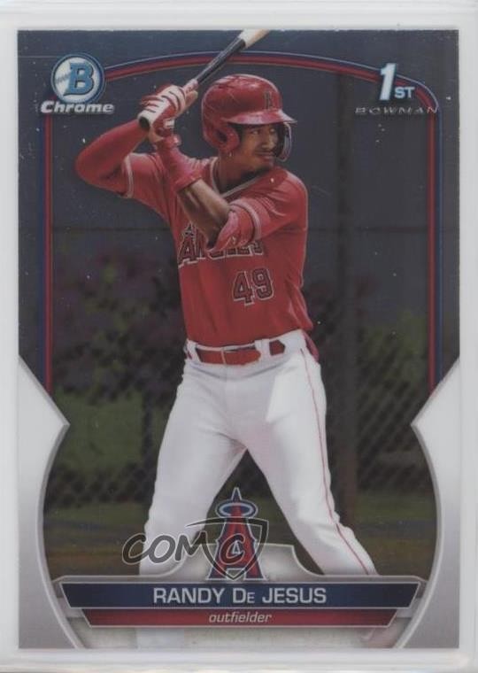 2023 Bowman Chrome Prospects Randy De Jesus #BCP-19 z2n