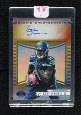 2019 Panini Illusions Rookie Endorsements Blue 33/99 Gary Jennings Jr Auto 04u5