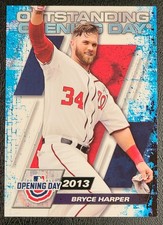 2021 Topps Opening Day - Outstanding Opening Days Bryce Harper #OOD-4