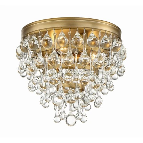 Crystorama Lighting - Three Light Ceiling Mount - Ceiling Mount - Calypso - Picture 1 of 4