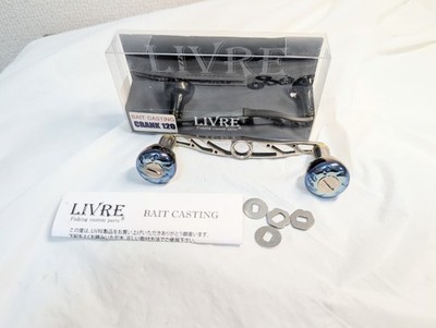 Livre 52ip Crank 120 Ef30 Bait Reel Handle Titanium Damaged/defective Missing