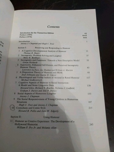 Humor and Laughter : Theory, Research and Applications Paperback Peter Derks - Picture 5 of 12