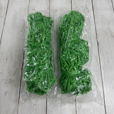 2 Pcs Slow Feed Hay Bag Hay Nets for Horses Hanging Hay 2 X 2 In opening READ