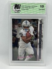 2022 Panini Chronicles Luminance Update Rookies Zamir White 210 Pink (RC) PGI 10