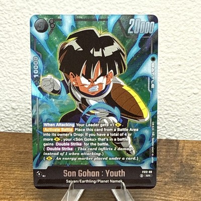 Dragon Ball Super Fusion World The Beat of KI Son Gohan : Youth SR FS12-09