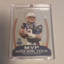 Topps 2012 Tom Brady Patriots #SBMVP-TBR2 QB Immortals Die-Cut Insert /46