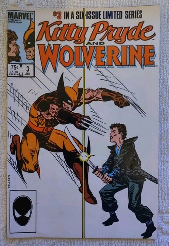 Kitty Pryde and Wolverine #3 (Marvel Comics January 1985)