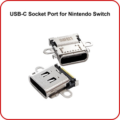 Nintendo Switch USB-C Stecker  Buchse Dock Ladebuchse Socket Port Connector USB