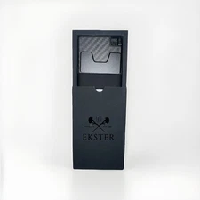 Ekster Cardholder Carbon Fiber Wallet ~ NIB