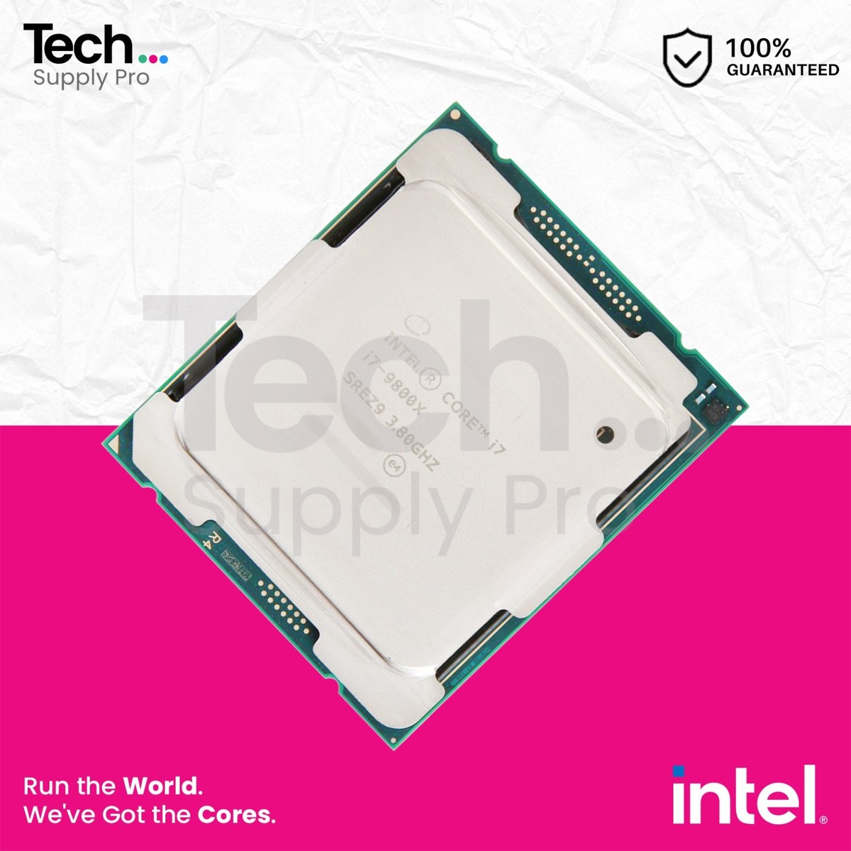 Intel I7-9800X Processor (3.8 GHz, 8 Cores, LGA 2066) - SREZ9 for