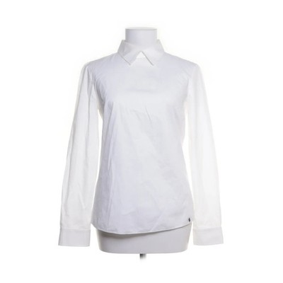 Jil Sander, Bluse, Größe: 34, Weiß, Baumwolle/Elasthan, Einfarbig, Damen #5Z9