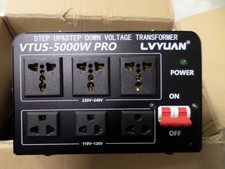 LVYUAN 5000 Watt PRO Voltage Converter Transformer Heavy Duty Step Up Step Down