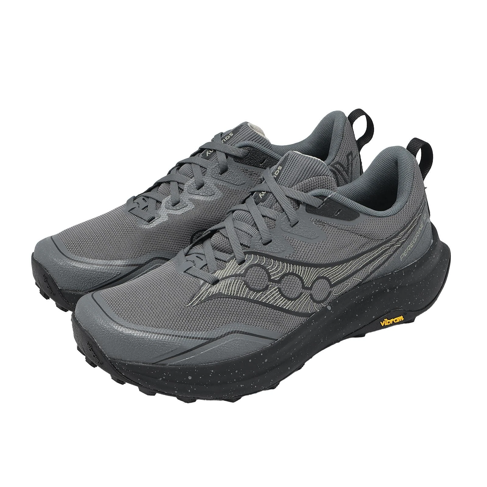Saucony Peregrine 16 Carbon Black Men Trail Running Shoes S210661-01