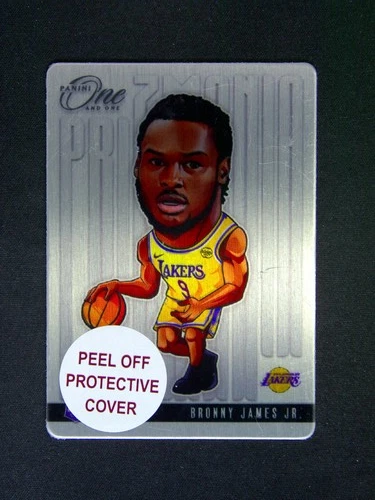 2024-25 Panini One And One Bronny James Jr. #2 RC Rookie Prizmania Case Hit SSP