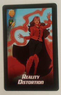 2021 Marvel Mayhem Scarlet Witch Reality Distortion Card
