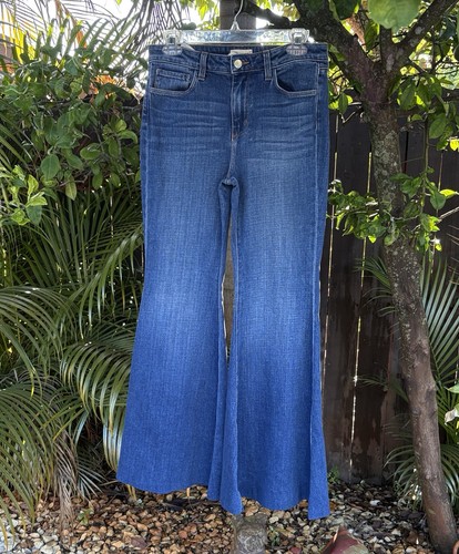 L’Agence Lorde High Rise Super Flare Jeans Size 28 - Picture 2 of 8