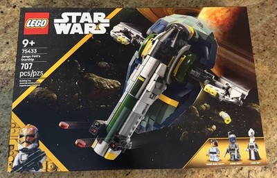 LEGO Star Wars Jango Fett's Starship 75433 (#S1-A9) New Sealed Minor Box Damage