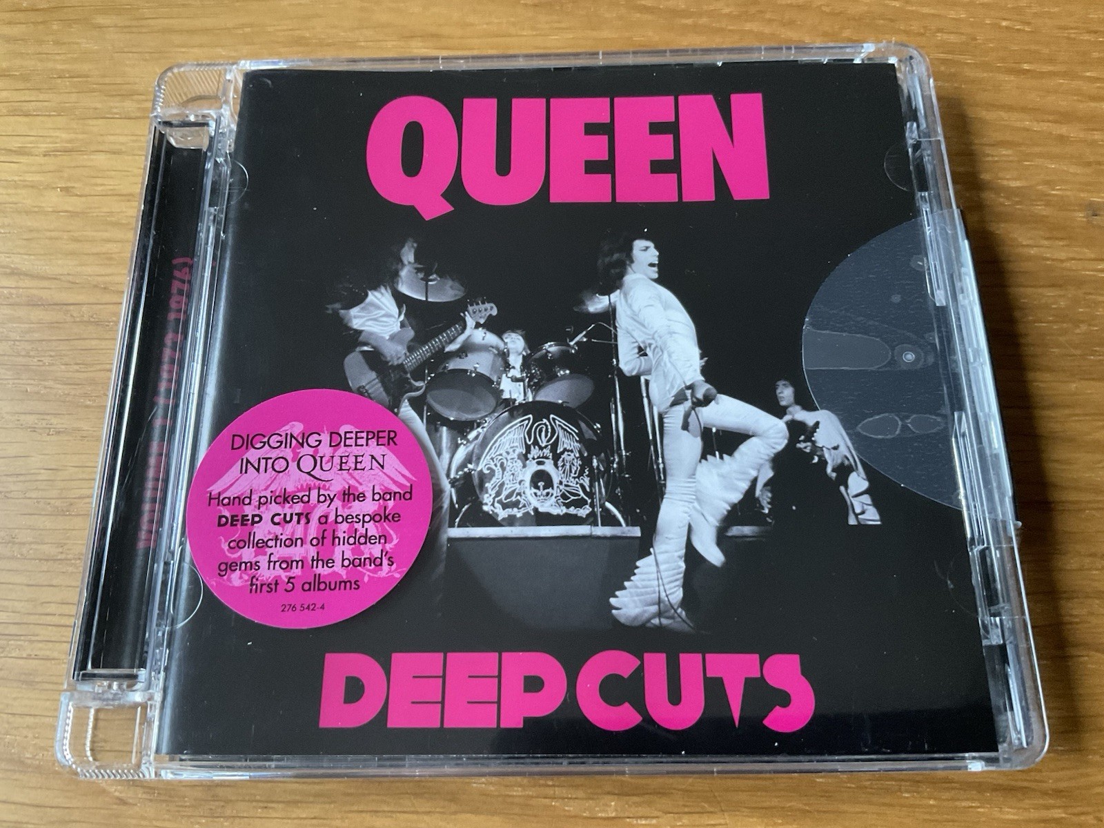 Queen CD Deep Cuts 1973-1976 NEW & SEALED Merch Sticker Super Jewel Case
