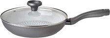 Image of Prestige Earth Pan Ceramic Non Stick Frying Pan with Lid 28Cm - Non Toxic Frying