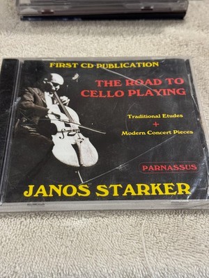Janos Starker - The Road to Cello Playing CD - NEW/SEALED!!