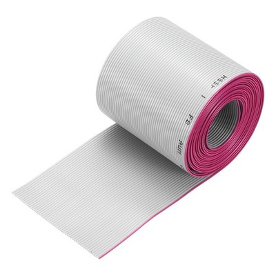 IDC Wire Flat Ribbon Cable 2m/6.6ft Length 1.27mm Pitch 50Pin