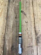 Rare Disney Parks Star Wars Luke Skywalker FX Green Lightsaber As Is For Parts