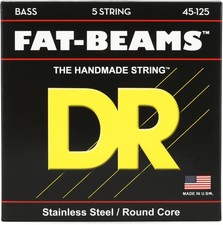 DR Strings FB5-45 Fat-Beams Stainless Steel 5...